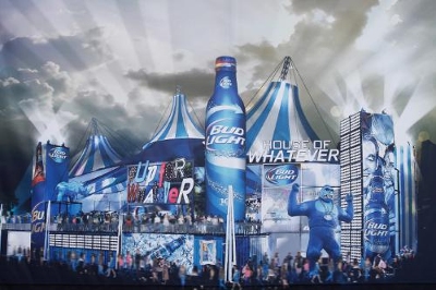 Bud Light Super Bowl Party House of Whatever