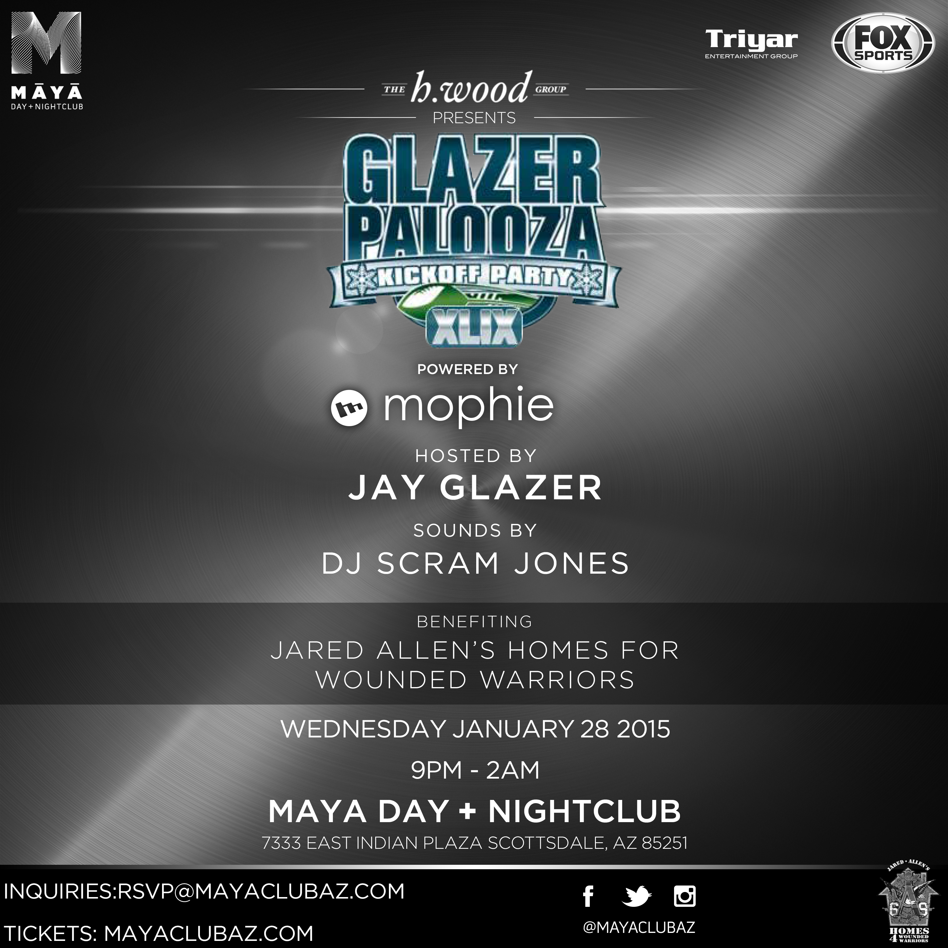GlazerPalooza Super Bowl Party Arizona 2015