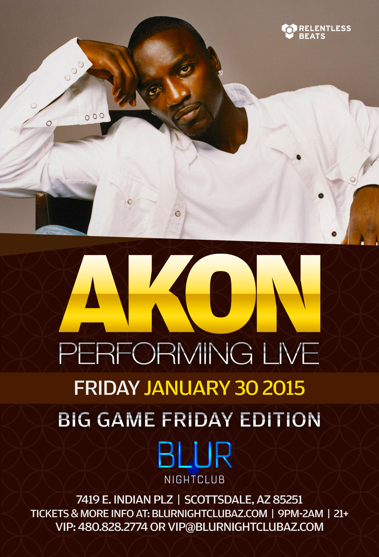 Akon Big Game Friday Edition