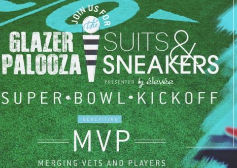 Glazer Palooza Suits and Sneakers Super Bowl Party 2016