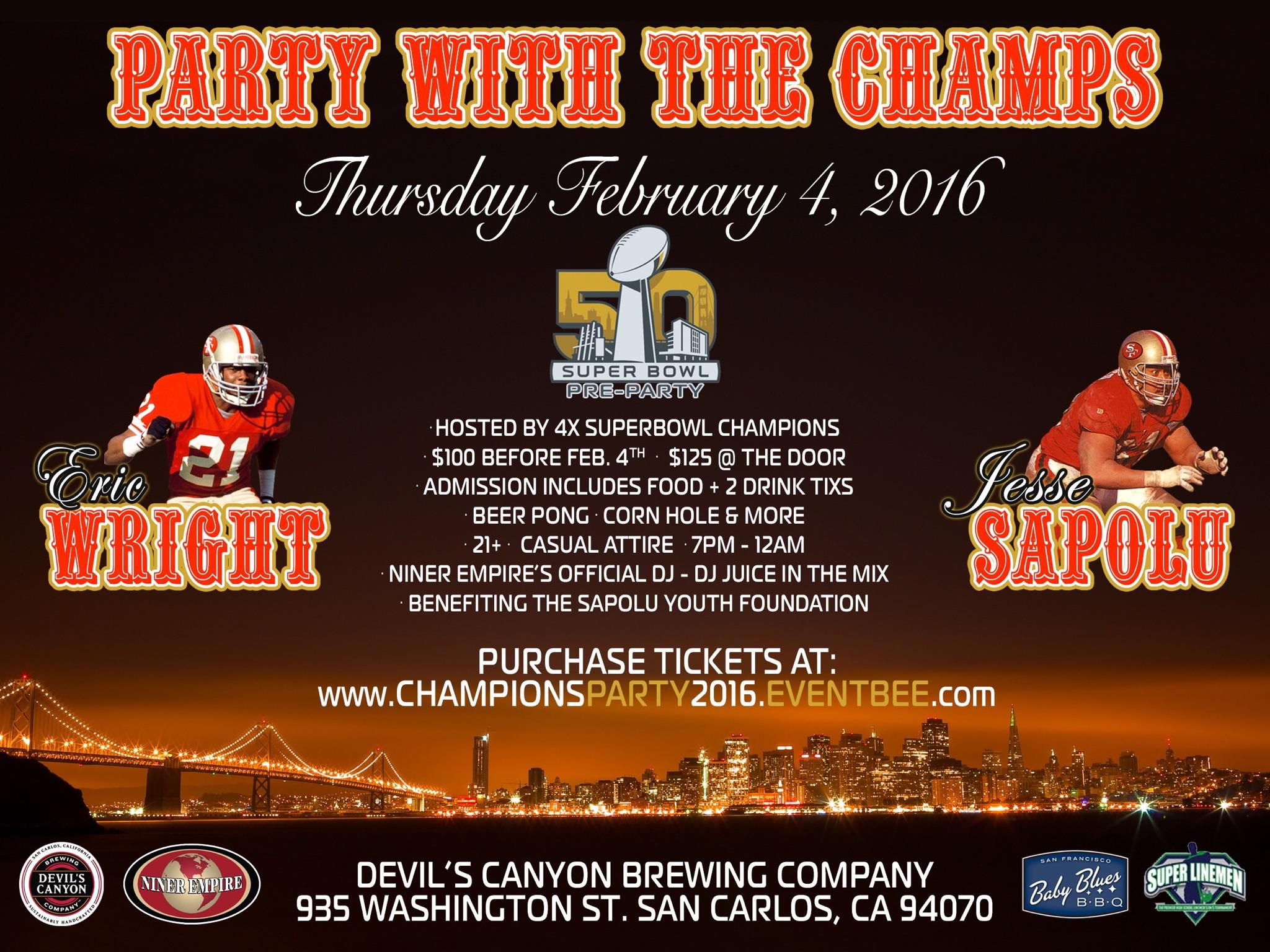 LAS VEGAS SUPER BOWL PARTIES AND TAILGATES 2024 Party With The Champs