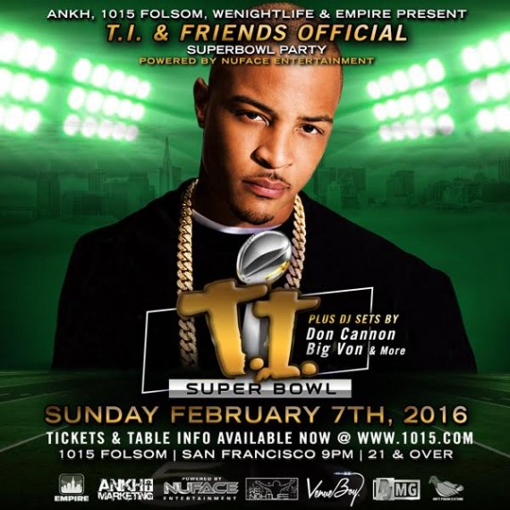 LAS VEGAS SUPER BOWL PARTIES AND TAILGATES 2024 T.I. & FRIENDS