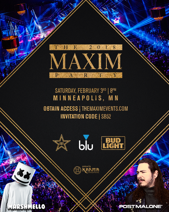 Maxim Electric Nights - Super Bowl LVI Weekend. 2022 Maxim Super Bowl Party  Tickets.