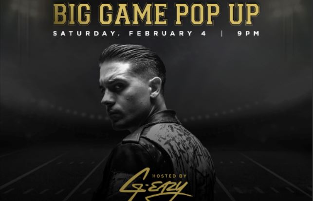 Bootsy Bellows G Eazy Super Bowl Party 2017 Houston Tickets Events