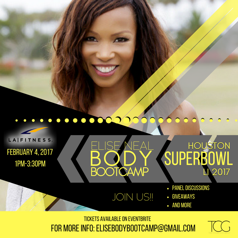 Elise Neal Super Bowl Houston Event 2017